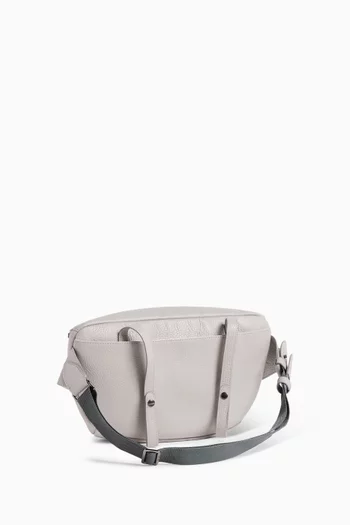 Baby Bernie Pouch in Garined Leather