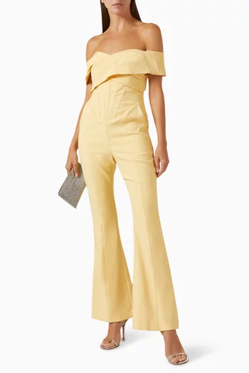 Rochelle Corset Bardot Jumpsuit