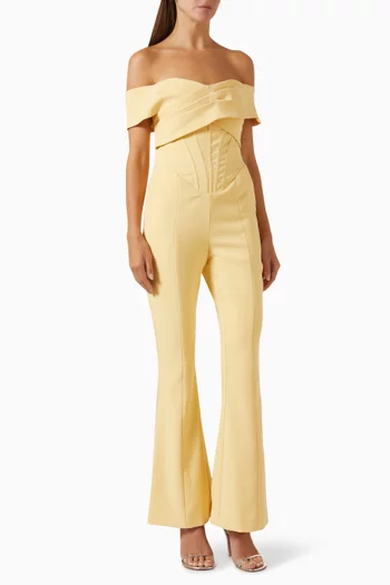 Rochelle Corset Bardot Jumpsuit