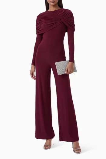 Eloura High-neck Jumpsuit in Jersey