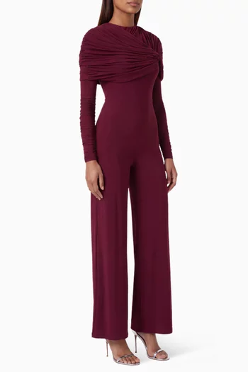 Eloura High-neck Jumpsuit in Jersey