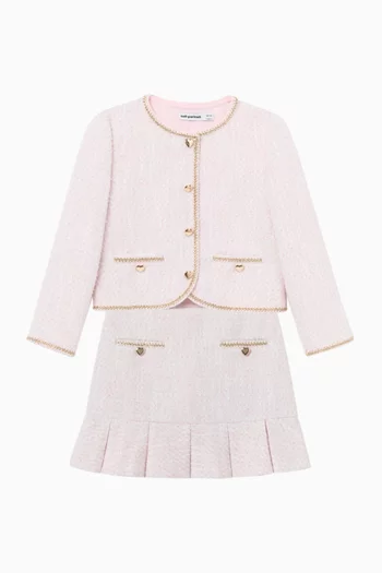 Braided Jacket in Bouclé