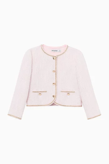 Braided Jacket in Bouclé