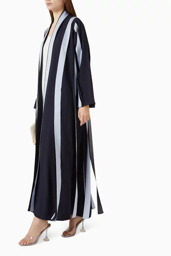 Tassel Abaya in Crepe