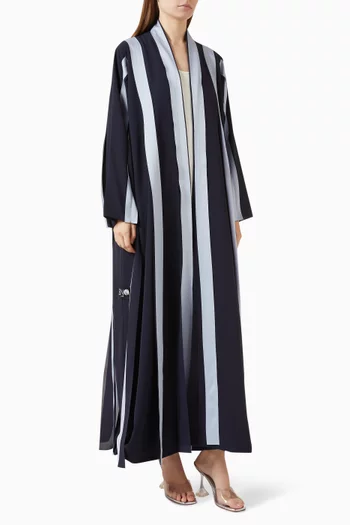 Tassel Abaya in Crepe
