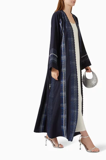 Lace Abaya in Chiffon