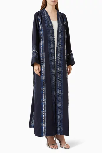 Lace Abaya in Chiffon