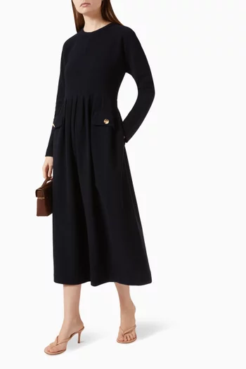 Crewneck Dress in Jersey
