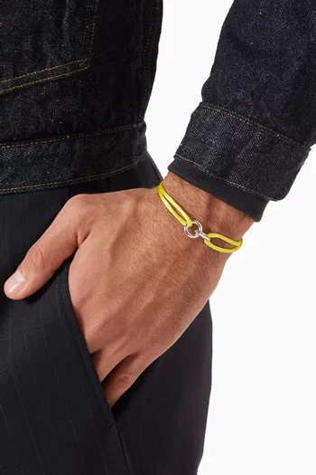 Element Cord Bracelet in Sterling Silver