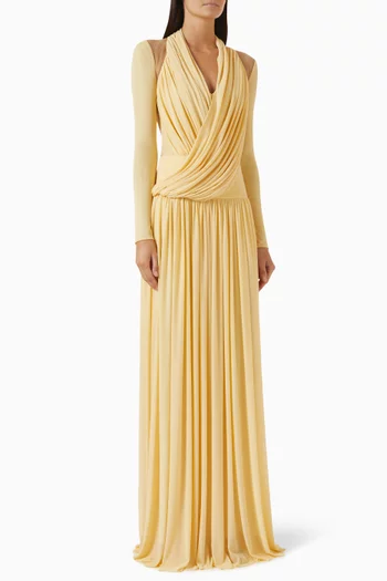 Eliane Maxi Dress in Jersey