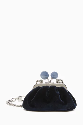 Mini Pasticcino Bag in Cotton Velvet