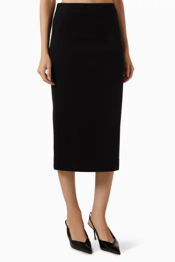 Lesena Pencil Skirt in Jacquard-jersey