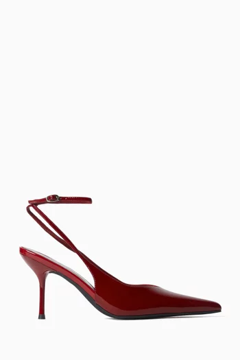 Executive 95 Slingback Pumps in Patent Leather