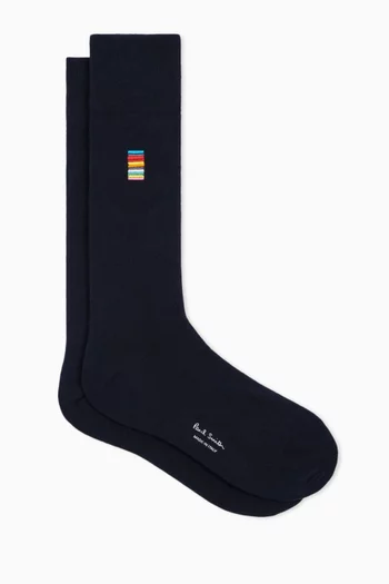 Signature Stripe Socks in Knit
