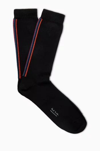 Artist Stripe Socks in Knit