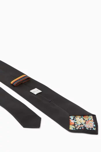 Good Luck Jacquard Tie in Silk