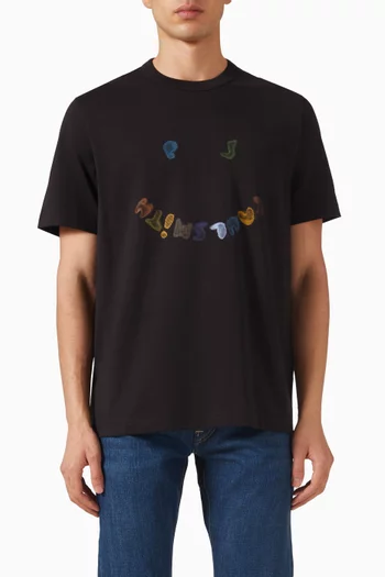Happy T-shirt in Cotton