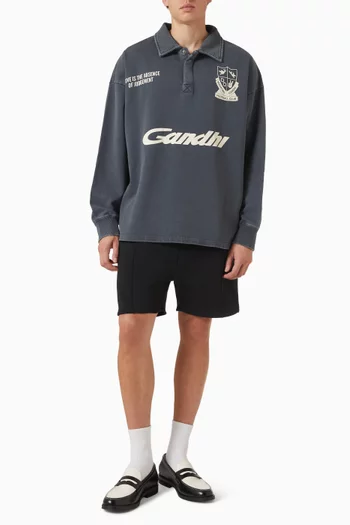 Gandhi Football Polo in Cotton