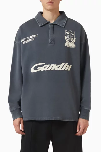 Gandhi Football Polo in Cotton