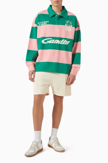 Gandhi Football Polo in Cotton