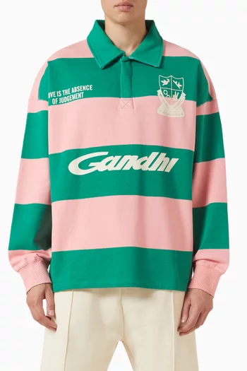 Gandhi Football Polo in Cotton
