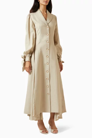 Maram Pleated Maxi Dress