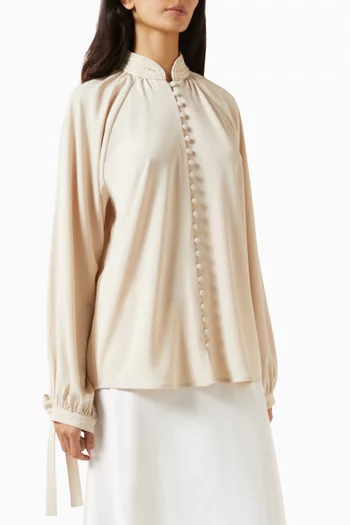 Nora Talli Embellished Blouse