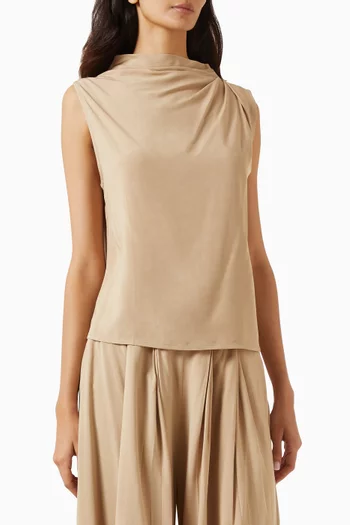 Muzoon Draped Top