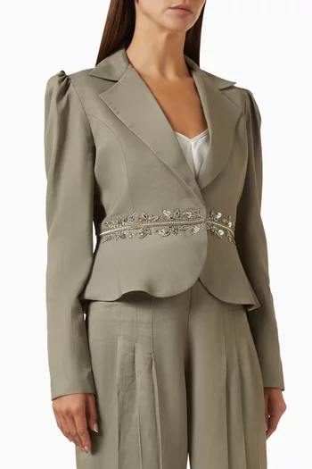 El Yazi Embellished Jacket