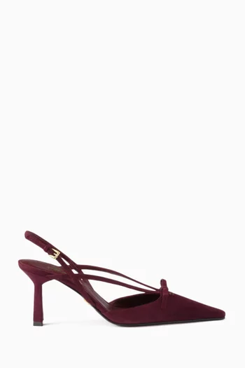 Slingback 75 Pumps in Suede