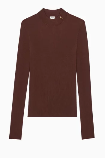Cassandre Top in Silk