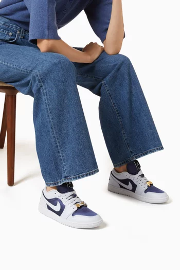 Air Jordan 1 Low SE V2 Sneakers in Leather