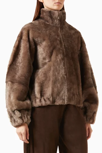 Cortina Jacket in Shearling