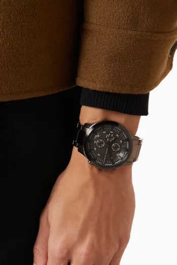 Hampton Quartz Chronograph Watch, 46mm