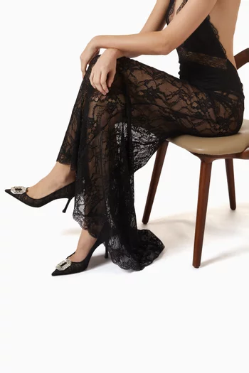Camelia 90 Pumps in Lace