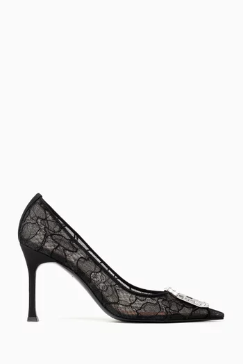 Camelia 90 Pumps in Lace