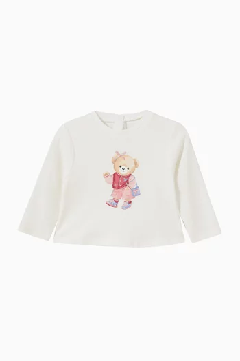 Teddy Bear T-shirt in Cotton