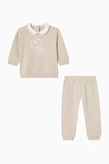 Heart Sweater & Joggers Set