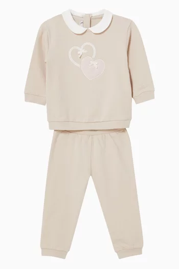 Heart Sweater & Joggers Set