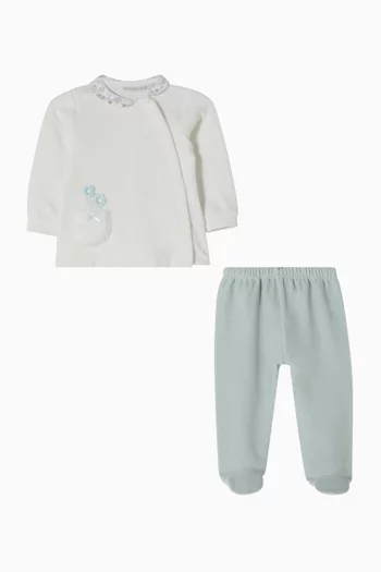 T-shirt & Pants Set in Cotton-jersey