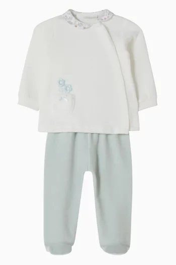 T-shirt & Pants Set in Cotton-jersey