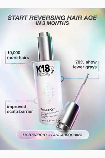FutureIQ Biomimetic Hair Longevity Serum, 90ml