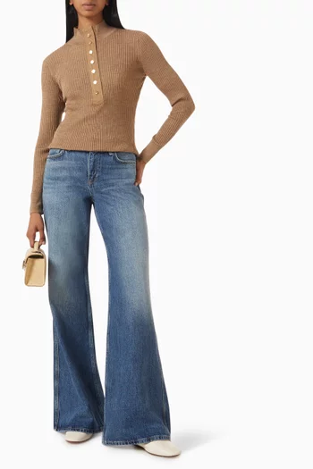 Lucy Henley Sweater in Knit
