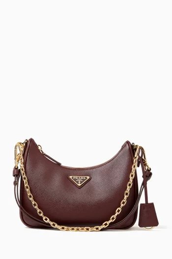 Mini Re-Edition Bag in Saffiano Leather