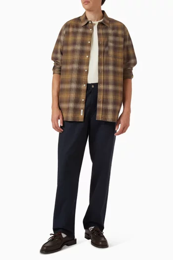 Ridge Flannel Shirt in Organic Cotton