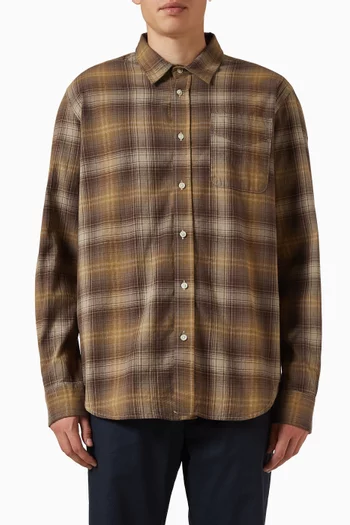 Ridge Flannel Shirt in Organic Cotton