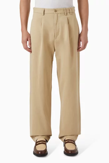 Writer Relaxed-fit Pleated Pants