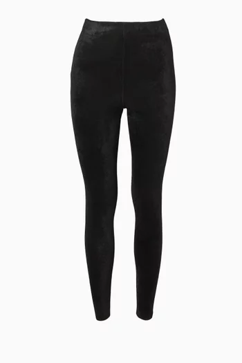 Tailored Leggings in Velvet