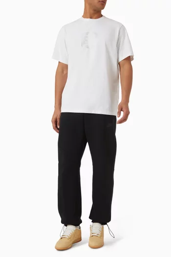 Open Hem Sweatpants in Fleece