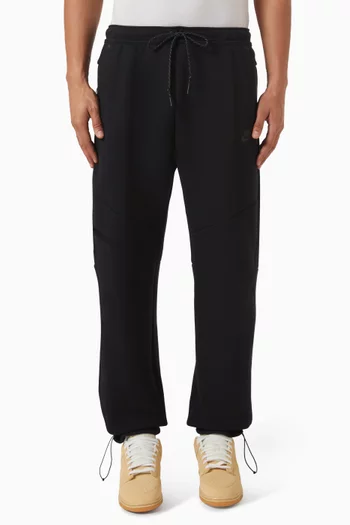 Open Hem Sweatpants in Fleece